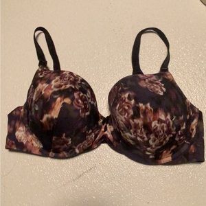 Torrid purple flower print size 40 D bra